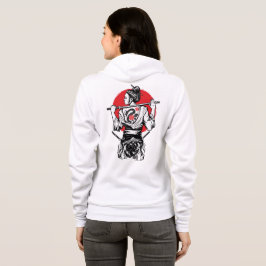 Moletom Guerreira Samurai Feminina – Tatuagem de Rosa de D