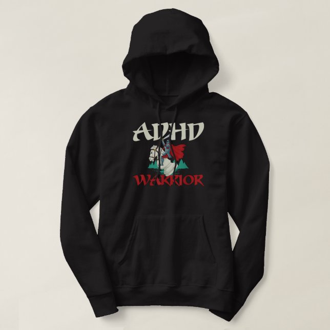 Moletom Guerreiro ADHD ADHD (Frente do Design)