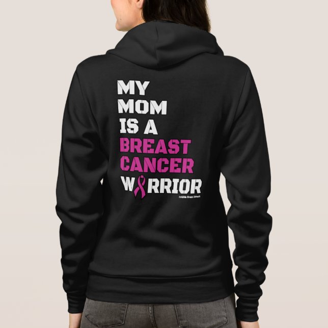 Moletom Guerreiro/Bloqueio/Mãe...Cancer de Mama (Verso)