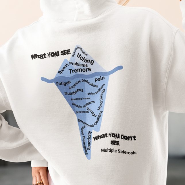 Moletom Guerreiro da Esclerose Múltipla Hoodie (Criador carregado)