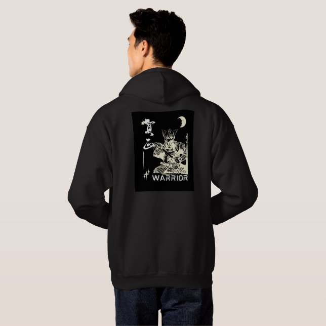 Moletom Guerreiro das Sombras Samurai (Parte Traseira Completa)