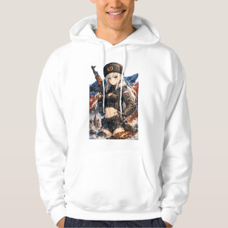 Moletom Guerreiro de Anime da Frente de Guerra Ártica
