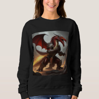 Moletom Guerreiro dragão vermelho