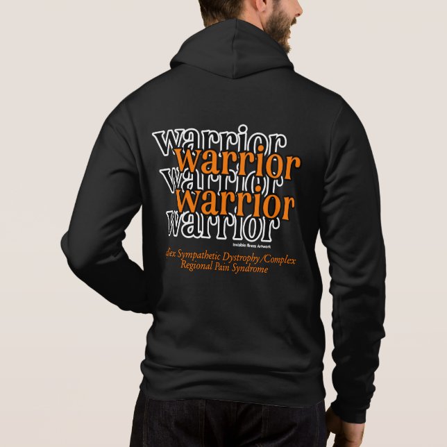 Moletom Guerreiro/Repetido...RSD/CRPS (Verso)