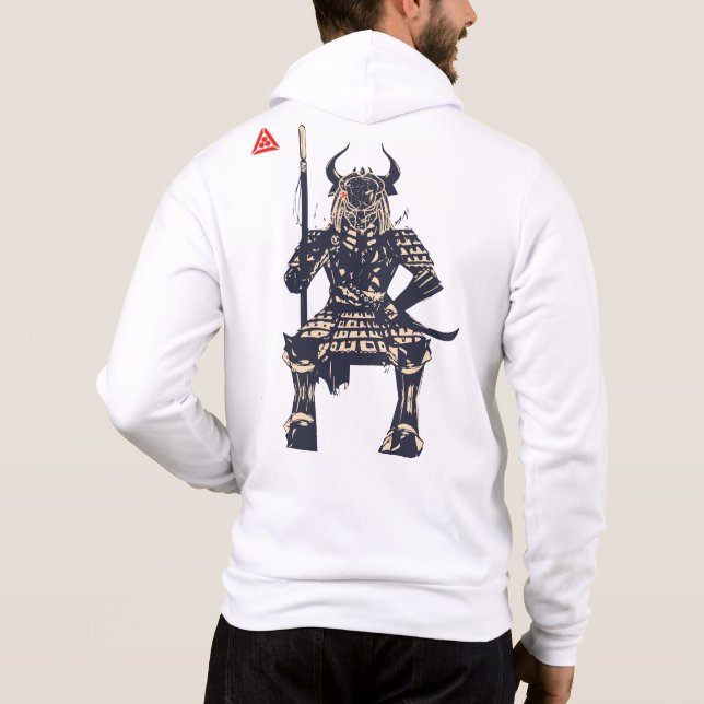 Moletom Guerreiro Samurai Espacial (Verso)