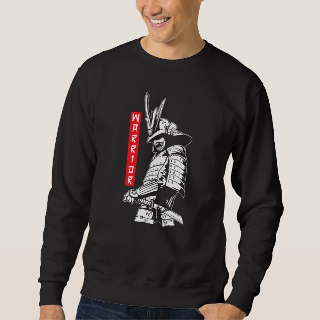 Moletom Guerreiro Samurai Japonês Ninja Mancha de Sangue K (Frente)