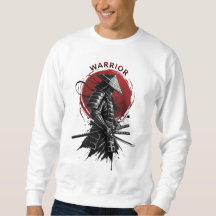 Guerreiro Samurai Sol Nascente Estilo de Tinta Jap