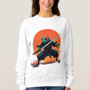Moletom Guerreiro Sapo Ninja - Combatente Anime Samurai Ka