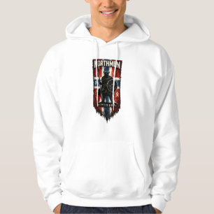 Moletom Guerreiro Viking Northmen Bandeira Norueguesa