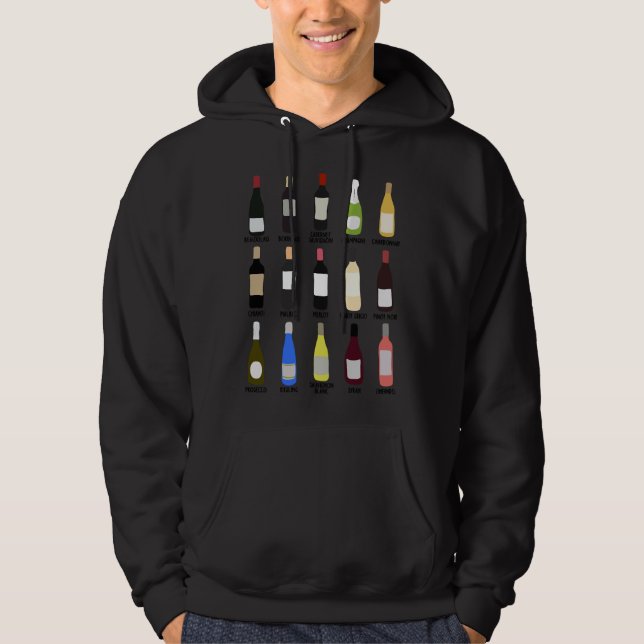 Moletom Guia De Identificação Do Vinho (Frente)