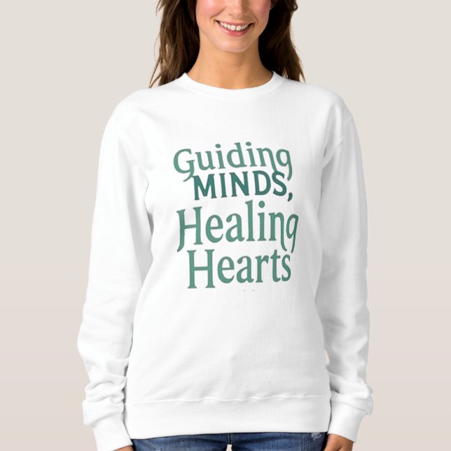 Moletom Guiding Minds, Healing Hearts – School Counselor (Frente)