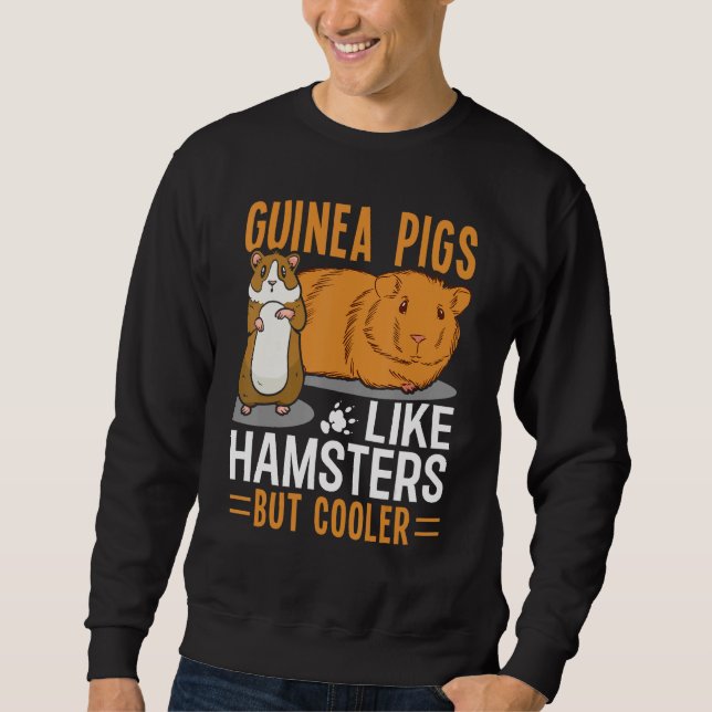 Moletom Guinea Pigs Like Hamsters But Cooler (Frente)
