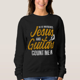 Moletom Guitarista Cristão Jesus Culto de Violão