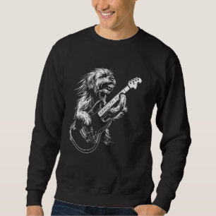 Moletom Guitarra Canina - Pai Lhasa Apso Mãe
