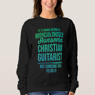 Moletom Guitarrista Cristão Adoração na Igreja Hard Pla de