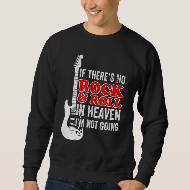 Moletom Guitarrista Do Rock And Roll (Frente)