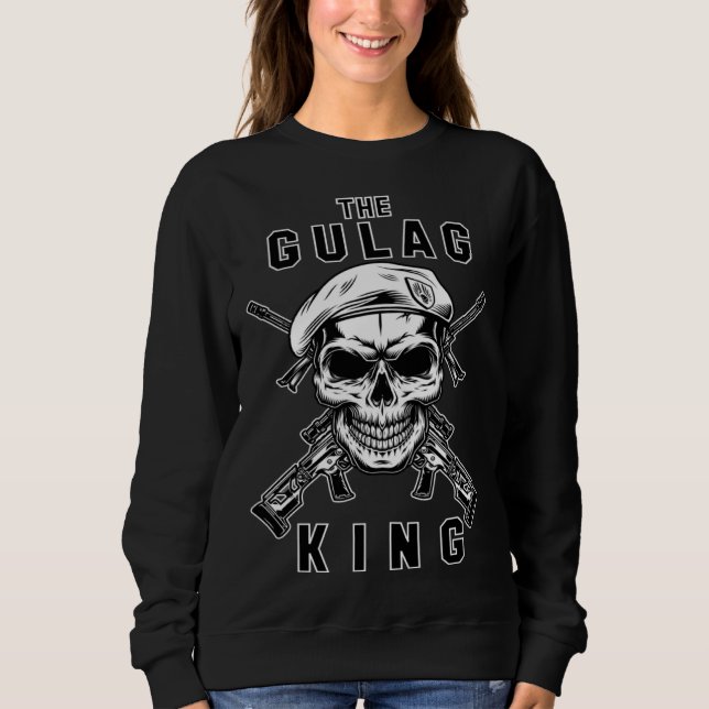 Moletom Gulag King Gaming Gamer Warzone Gamer (Frente)