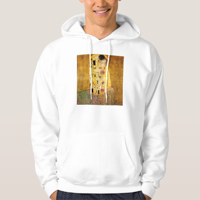 Moletom Gustavo Klimt o Hoodie do beijo (Frente)