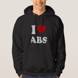 Moletom Gym Distante Grunge Vestido Estilo Eu Adoro Abs