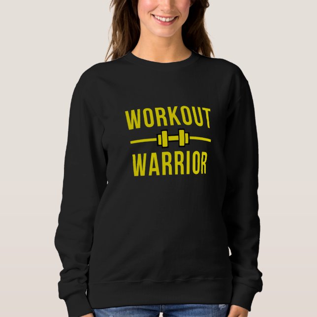 Moletom Gym Guerreiro de Workout (Frente)
