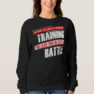 Moletom Gym Motivation More You Sweat In Training Menos Yo