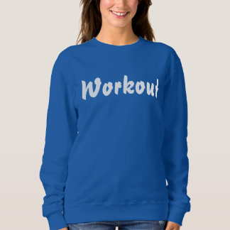 Moletom Gym workout girl sweatshirt 