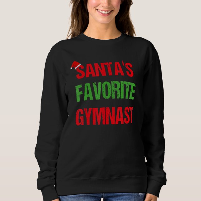 Moletom Gymnast Funny Pajama Natal (Frente)