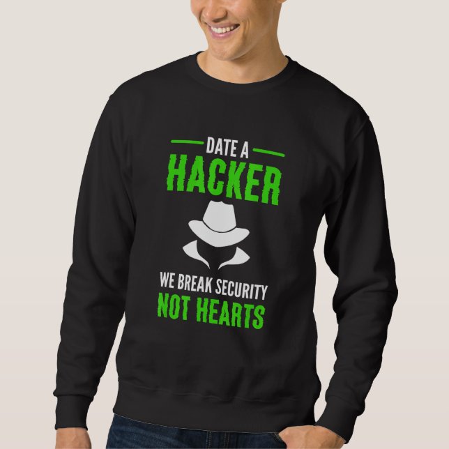 Moletom Hacker do Chapéu Branco. Cyber Guerreiro. Cyber Se (Frente)