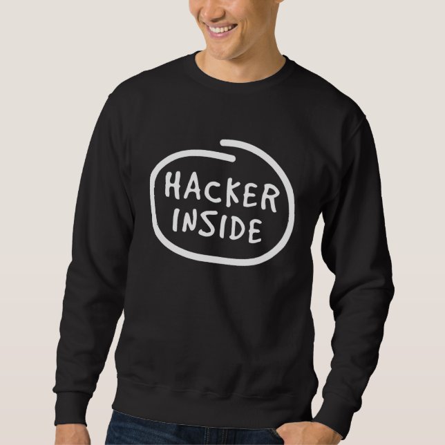 Moletom Hacker in Me  IT Computer Hack Programmer Malware (Frente)