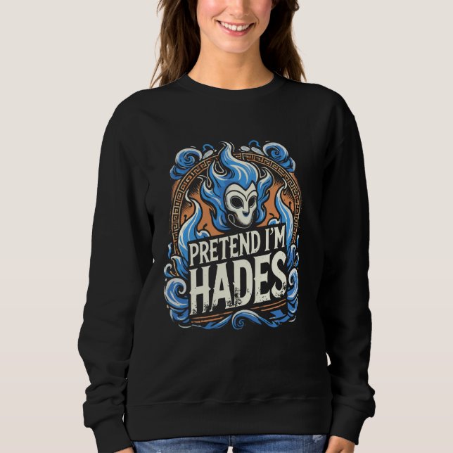 Moletom Hades Costume Mito Grego Antigo Mito Grego (Frente)