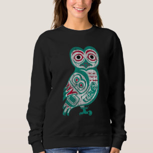 Moletom Haida Native American Owl Totem