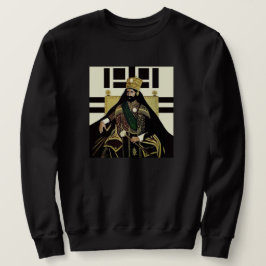 Moletom Haile Selassie Jah Rastafari Emperor Rasta Sweater