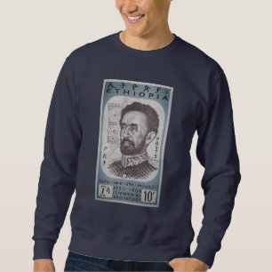 Moletom Haile Selassie Jah Rastafari Reggae Rasta Raízes