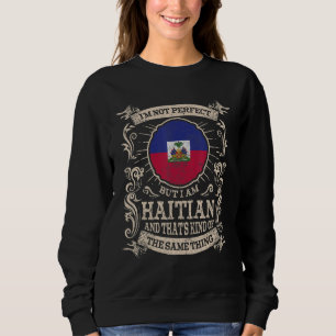 Moletom Haiti: Bandeira Orgulhosa Haitianos Homens e Mulhe