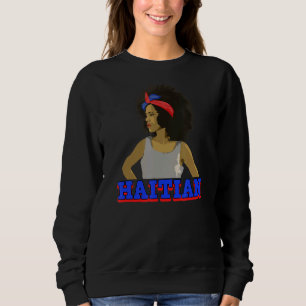 Moletom Haiti: Dia da Bandeira do Haiti Ortodia Ayiti Vint