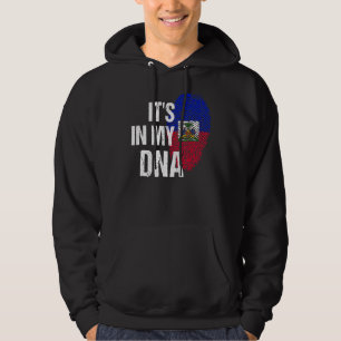 Moletom Haiti Está Em Minha Impressão Digital Do Dna Prid