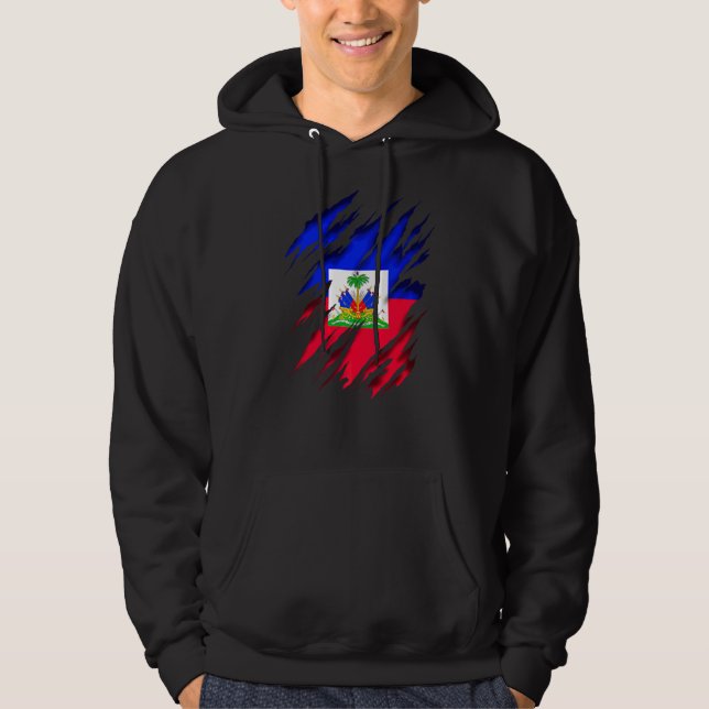 Moletom Haitian Lover Haiti Flag Haiti (Frente)