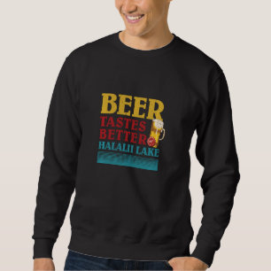 Moletom Halalii Lake Life Beer Tem Um Gosto Melhor No Lado