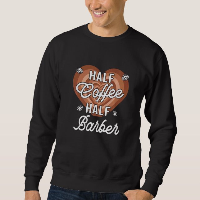Moletom Half Coffee Half Barber (Frente)