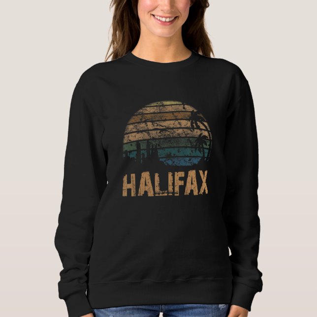Moletom Halifax Vintage Sunset Envelhecido (Frente)