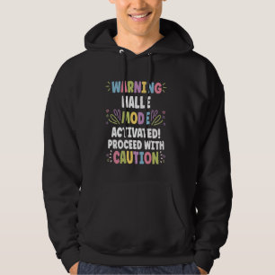 Moletom HALLE Personalizado Nome Funny Cute Personalizado
