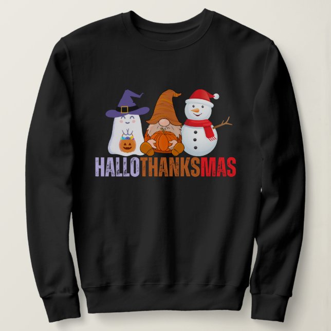 Moletom Hallothanksmas (Frente do Design)