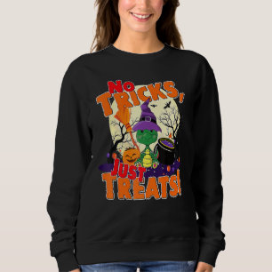 Moletom Halloween 2022 Dinossauro Bruxa Sem Travessuras A