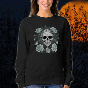 Moletom Halloween Black Skulls & Rosas Spooky