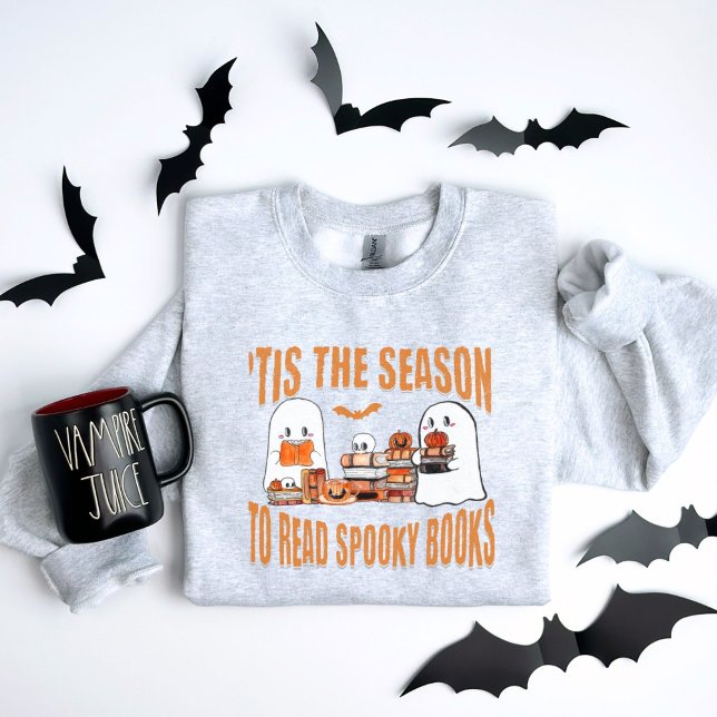 Moletom Halloween Bookie, Reader, Book Lover (Criador carregado)