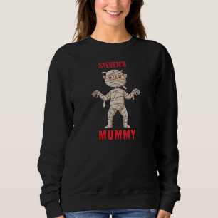 Moletom Halloween desenho animado engraçado "Múmia" infant