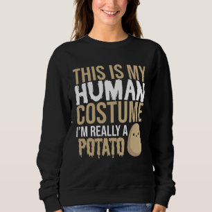 Moletom Halloween Esse É Meu Disfarce Humano Eu Sou Realm