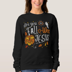 Moletom Halloween Fall Christian, Você Cai Em Jesus?