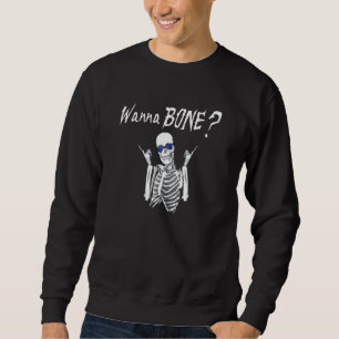 Moletom Halloween Gag Wanna Bone Skeleton