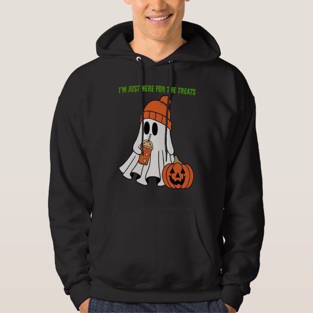 Moletom Halloween Ghost Hoodie (Frente)